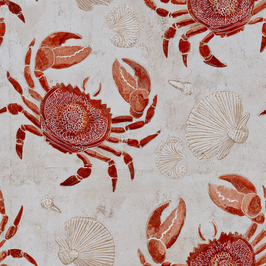 Crabby Coastline Wallpaper