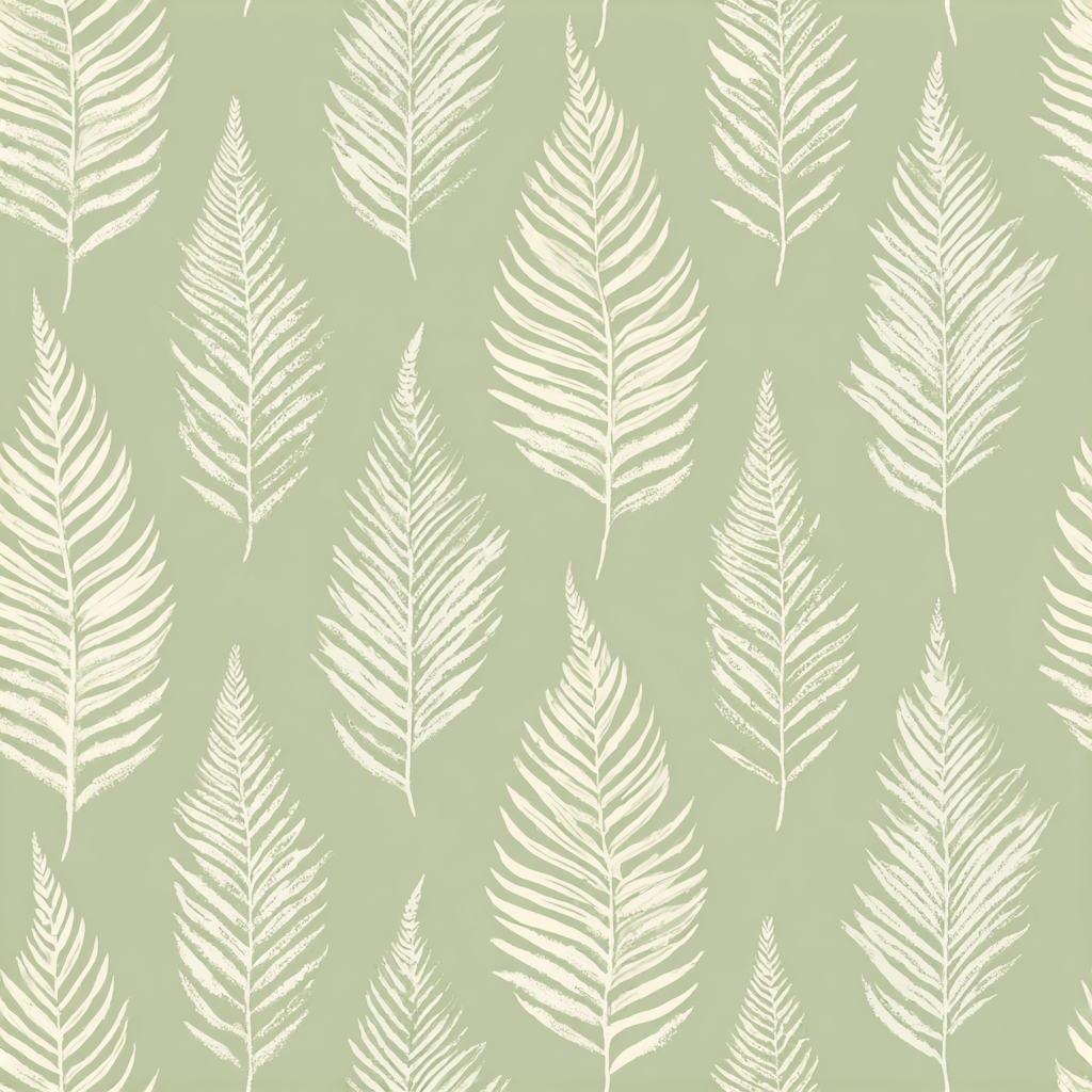 Fern Repeat Wallpaper