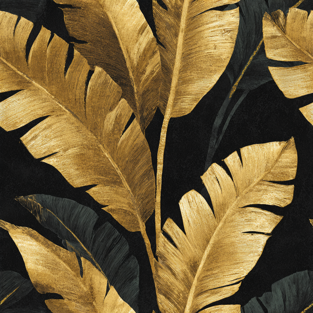 Golden Tropic Wallpaper