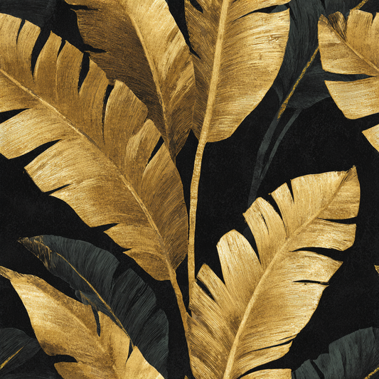 Golden Tropic Wallpaper