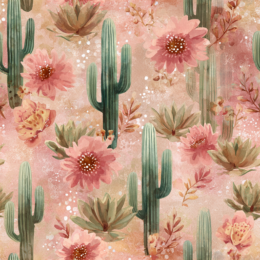 Cactus Bloom Wallpaper