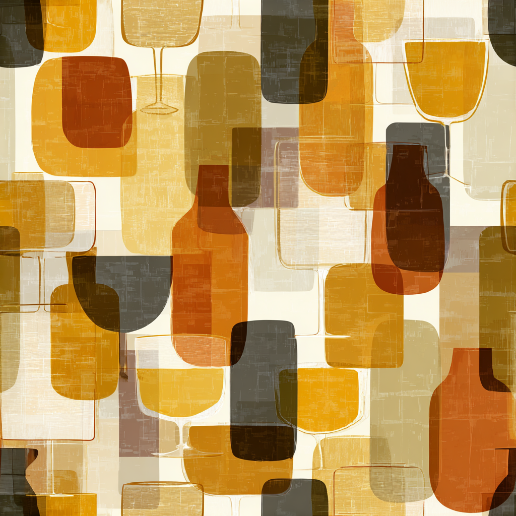 Cabernet Collage Wallpaper