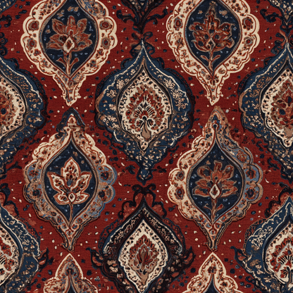 Souk Garnet Tapestry Wallpaper