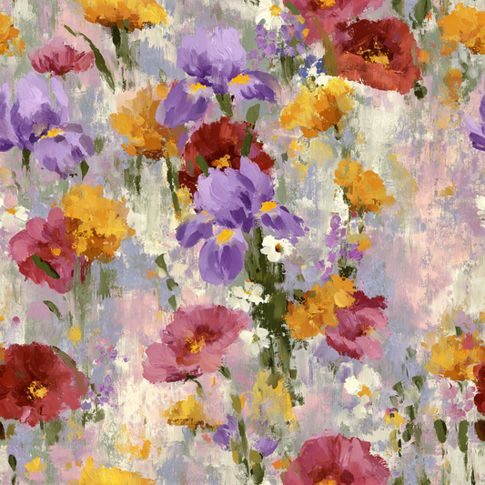 Impressionist Bloom Wallpaper