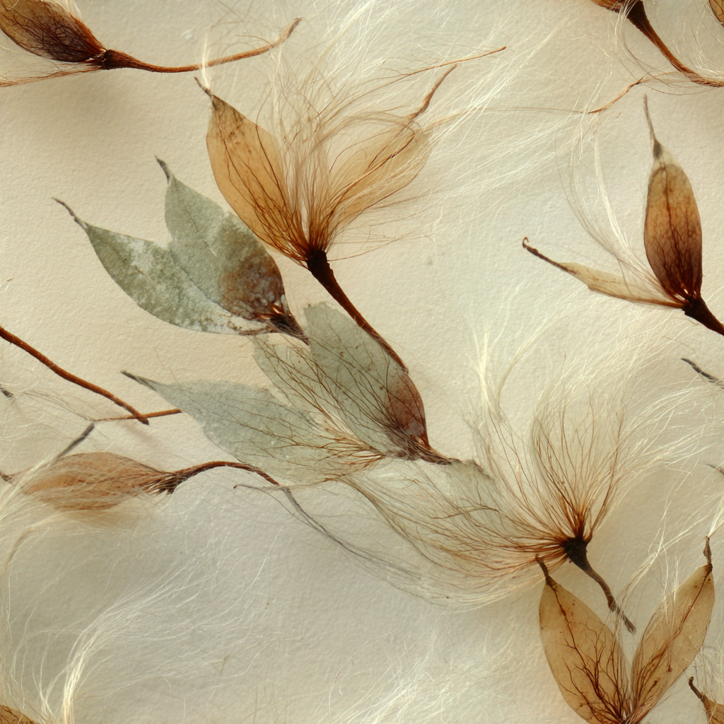 Milkweed Drift Wallpaper