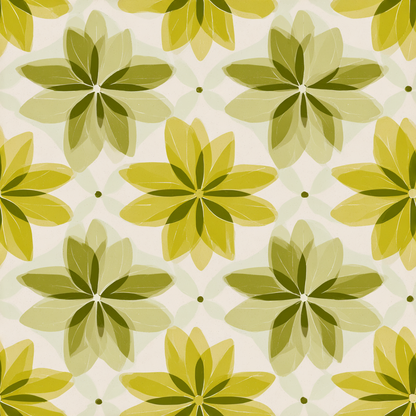 Starfruit Geometry Wallpaper