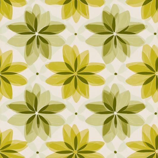 Starfruit Geometry Wallpaper