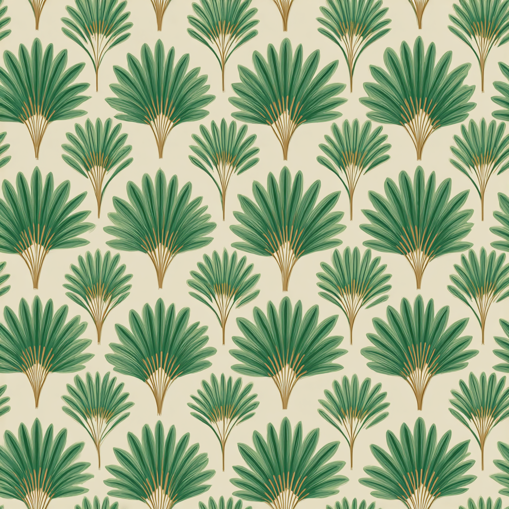 Coastal Fan Palms Wallpaper