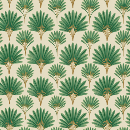 Coastal Fan Palms Wallpaper