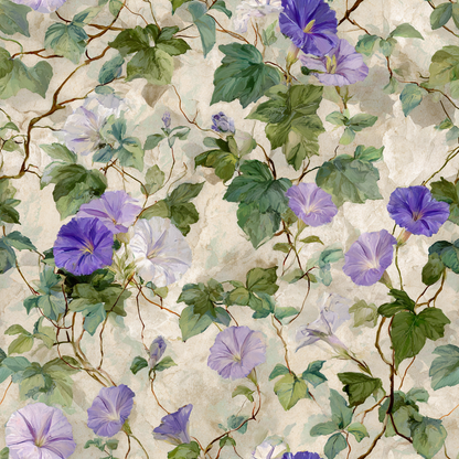 Ivy & Amethyst Wallpaper