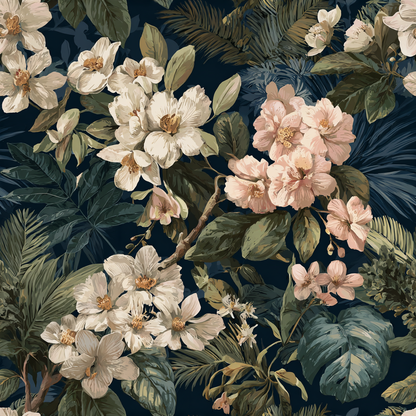 Midnight Bloom Wallpaper