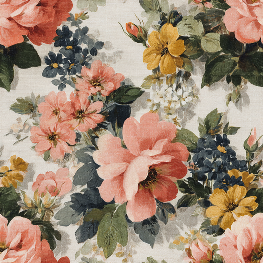 Painted Botanica Wallpaper