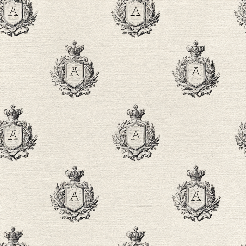 Monogram Manor Wallpaper