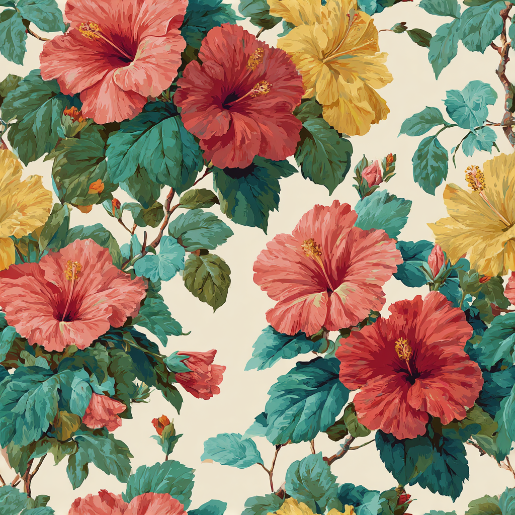Island Hibiscus Wallpaper