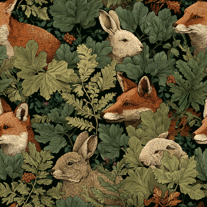 Woodland Hideaway Wallpaper