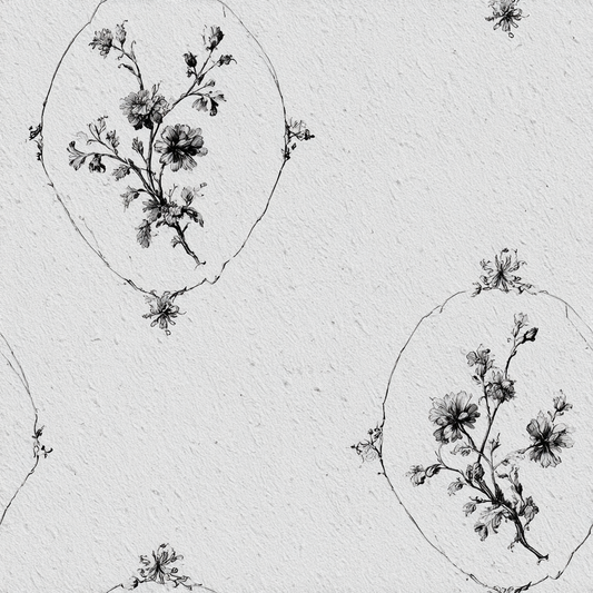 Inked Botanica Wallpaper