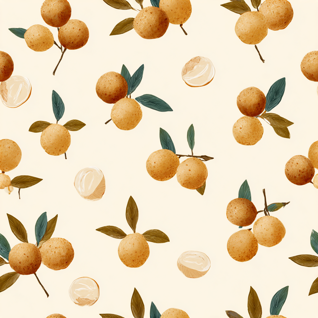 Soft Tan Longan Wallpaper