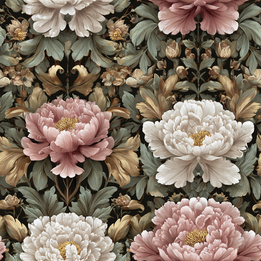 Noir Blossom Wallpaper