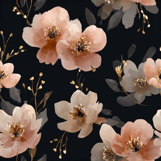 Velvet Blossom Wallpaper