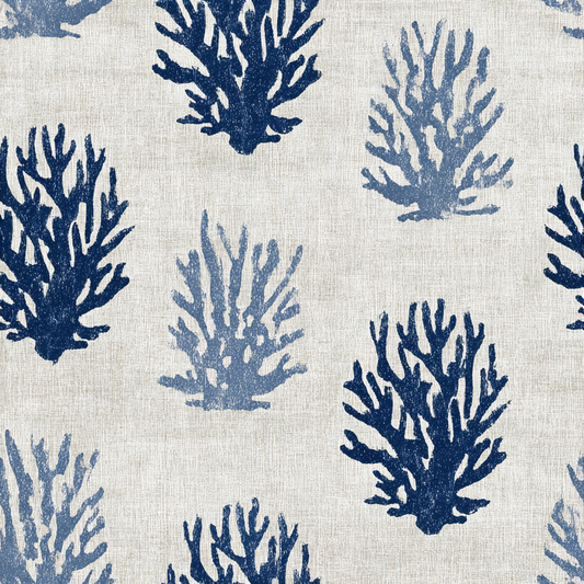 Faded Coral Press Wallpaper