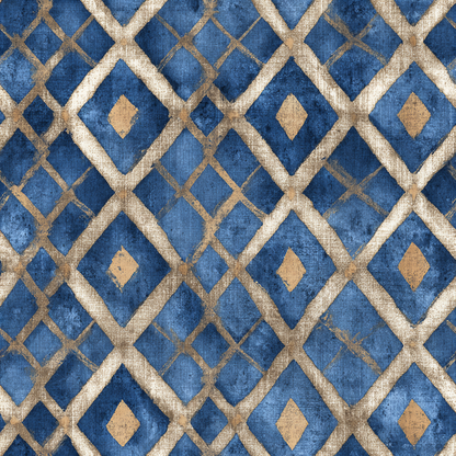 Weathered Trellis Wallpaper