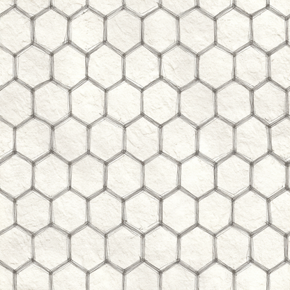 Honeycomb Sketch Wallpaper
