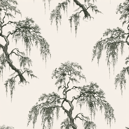 Spanish Moss Canopy Wallpaper