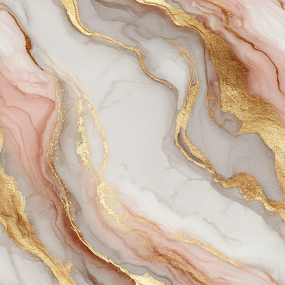 White Drift Marble Wallpaper