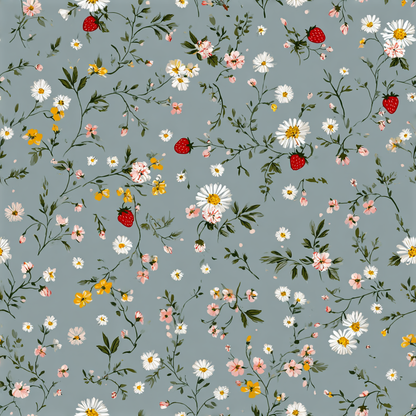 Strawberry Thicket Wallpaper