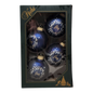 Krebs Value Glass Ball 4 pack - Joyful Wishes