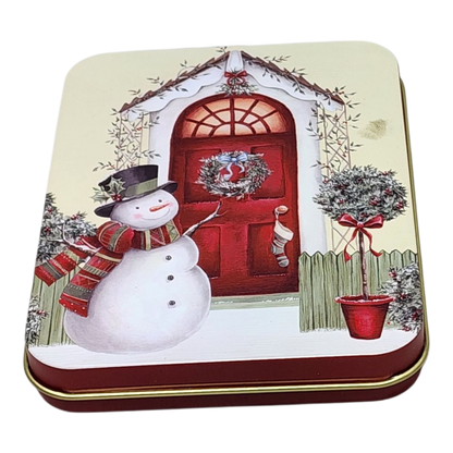 Christmas Gift Card Tin - Snowman's Welcome
