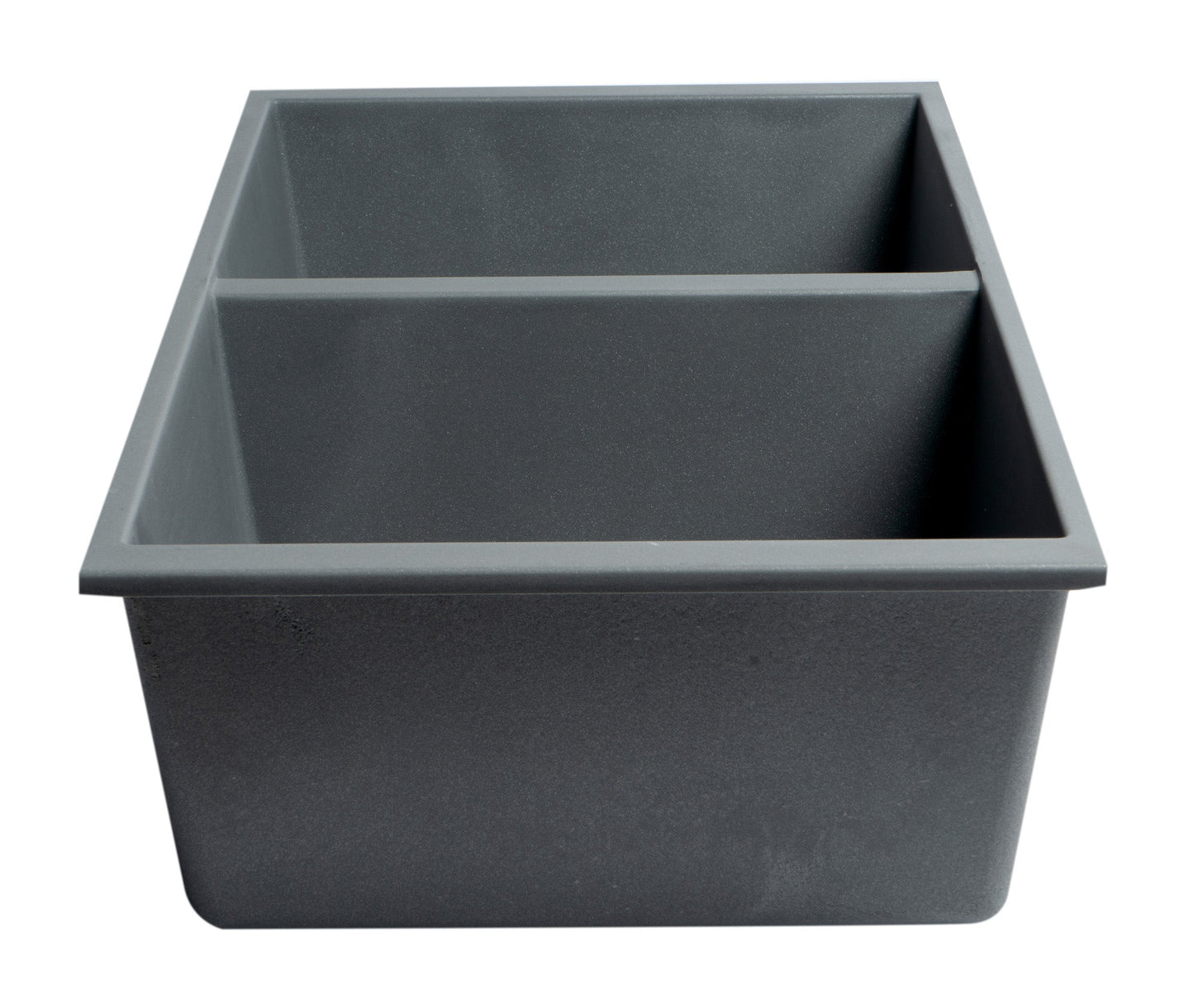 ALFI brand AB3420UM 34" Undermount Double Bowl Granite Composite Kitchen Sink