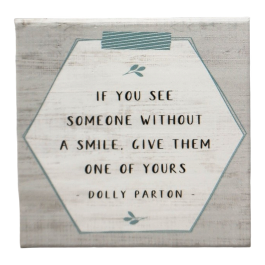 Small Talks Sign - Give Smile