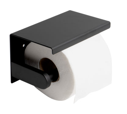 AlFI brand ABTPC66 Stainless Steel Toilet Paper Holder with Shelf