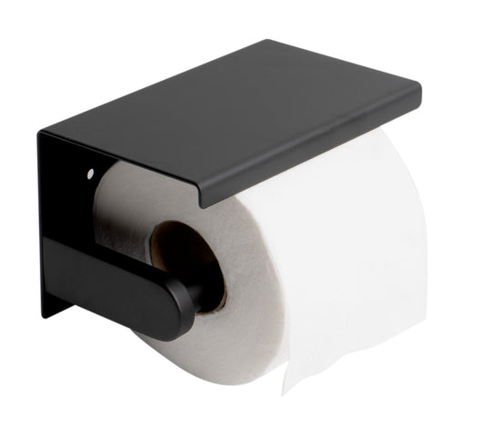 AlFI brand ABTPC66 Stainless Steel Toilet Paper Holder with Shelf