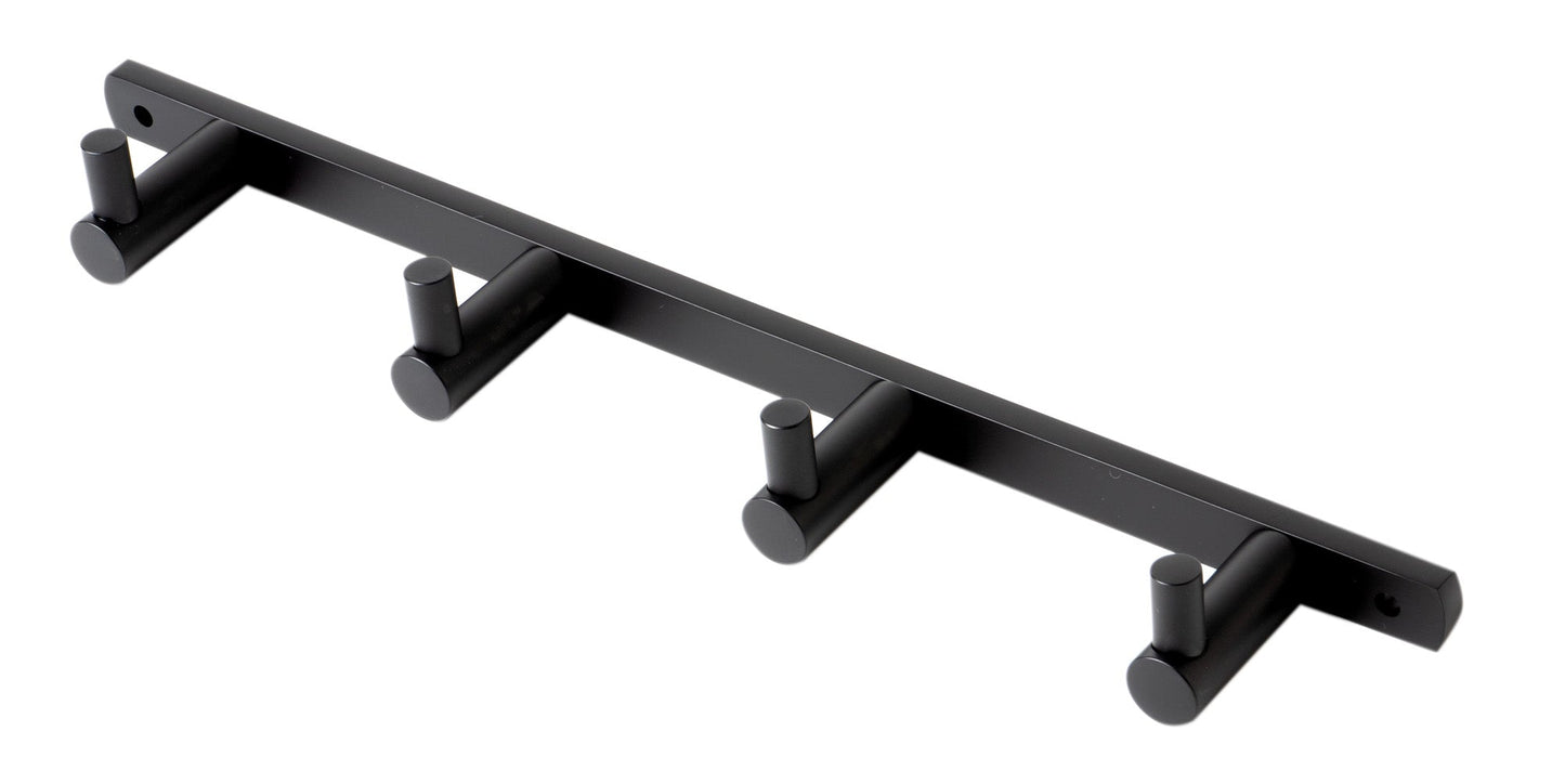 ALFI brand AB9528 Wall Mounted 4 Prong Robe / Towel Hook