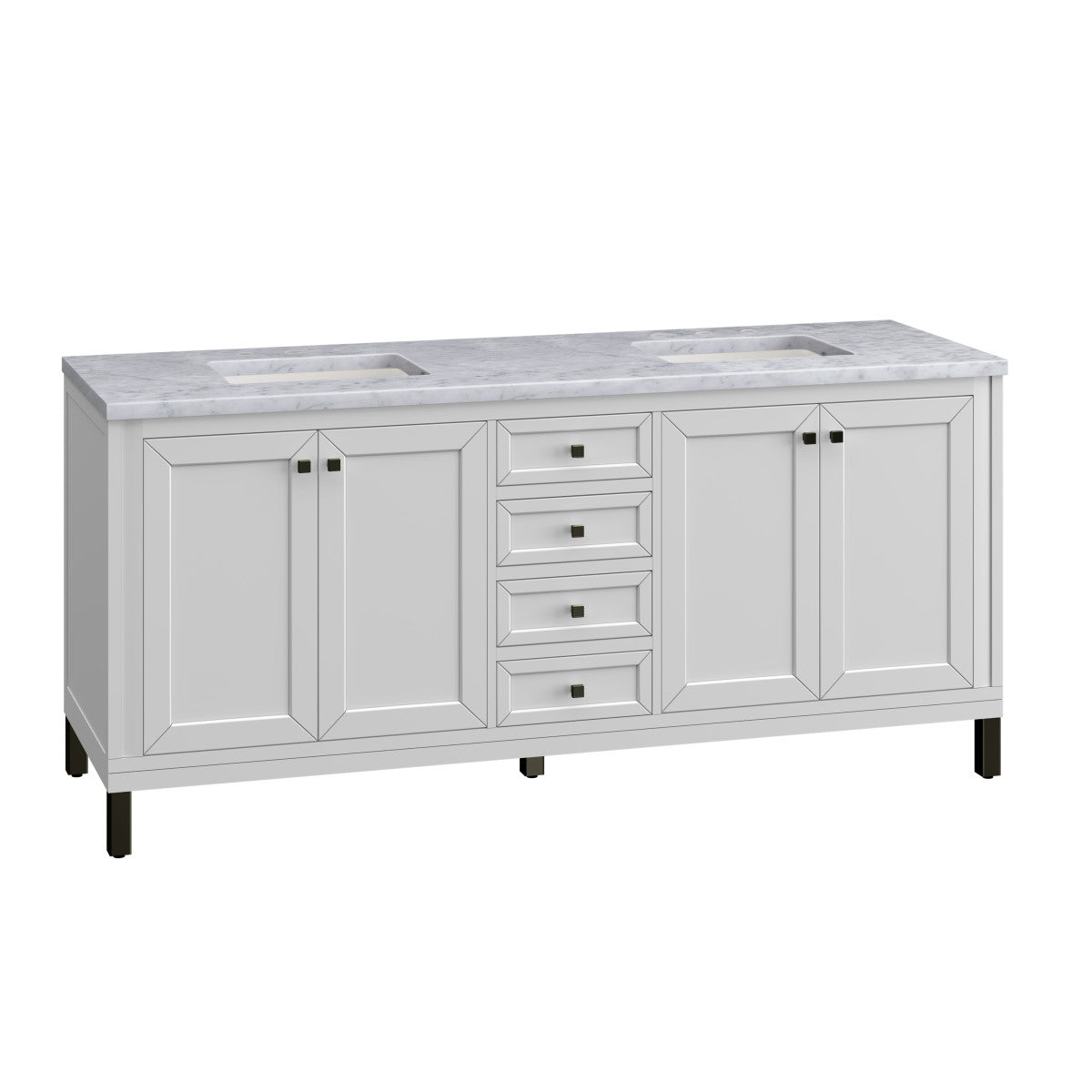 Chicago 72" Double Vanity Cabinet