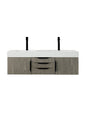 Columbia 59" Double Wall Mount Vanity Cabinet