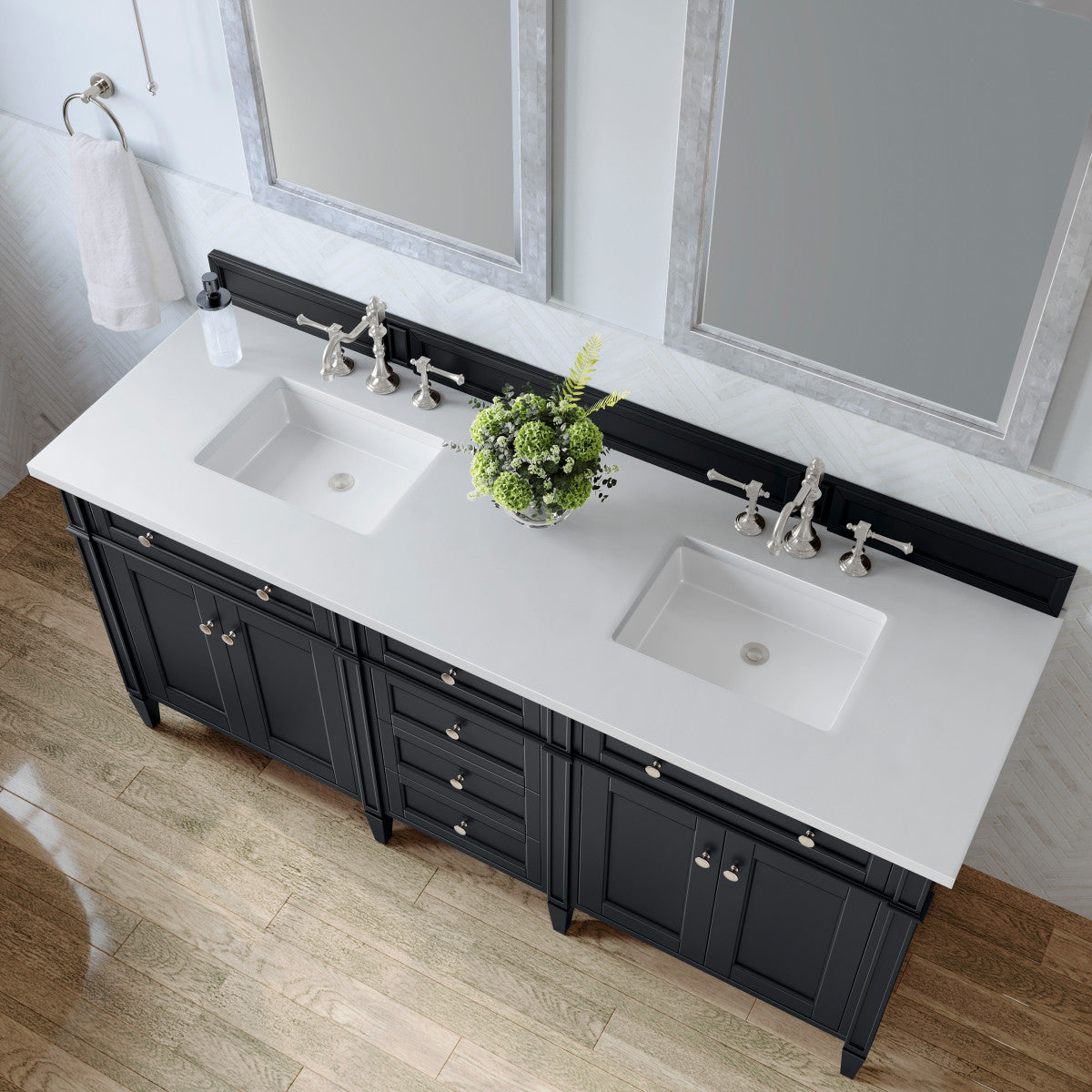 Brittany 72" Double Vanity Cabinet