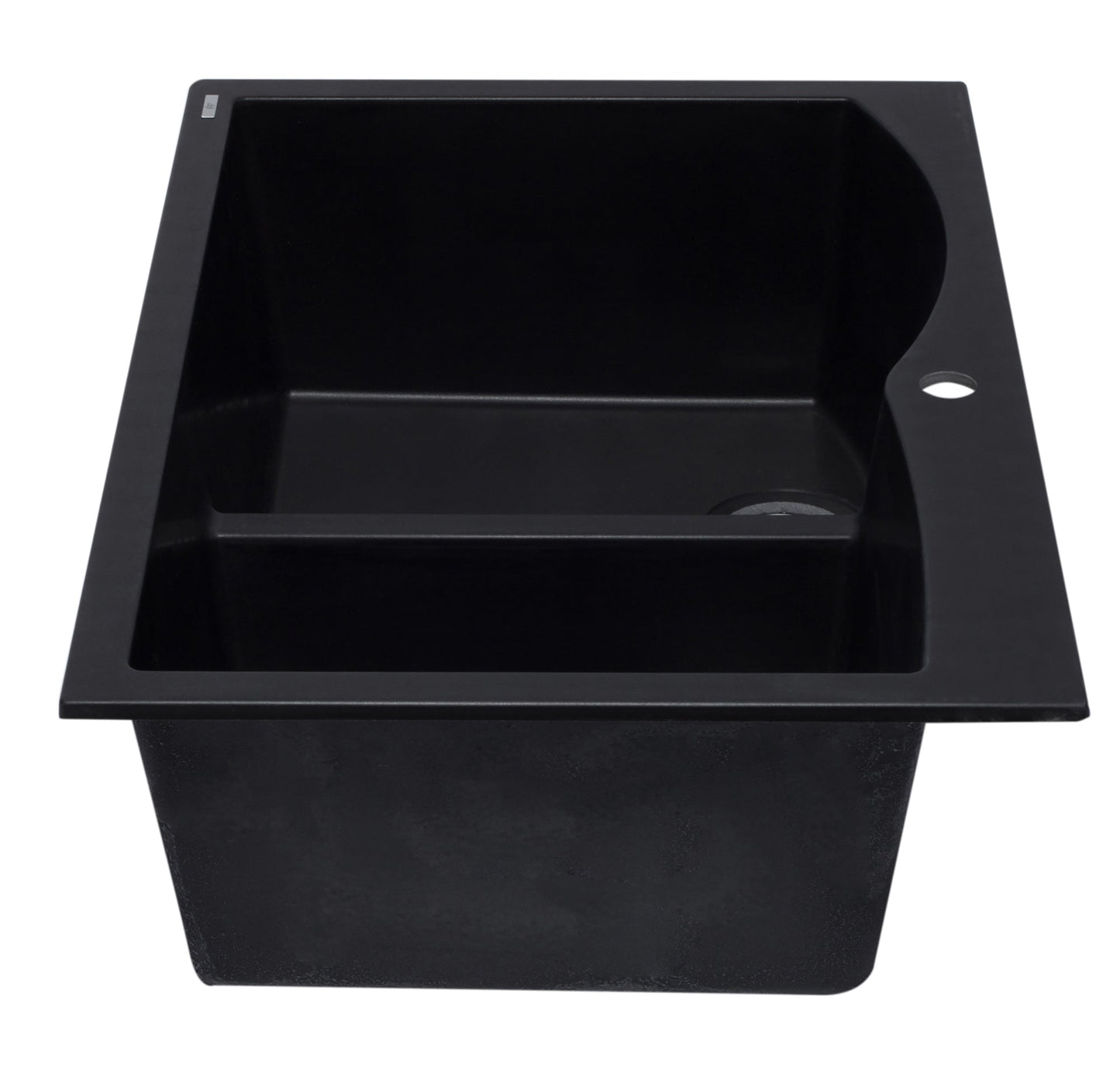 ALFI brand AB3320DI 33" Double Bowl Drop In Granite Composite Kitchen Sink