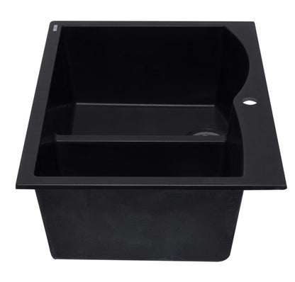 ALFI brand AB3320DI 33" Double Bowl Drop In Granite Composite Kitchen Sink