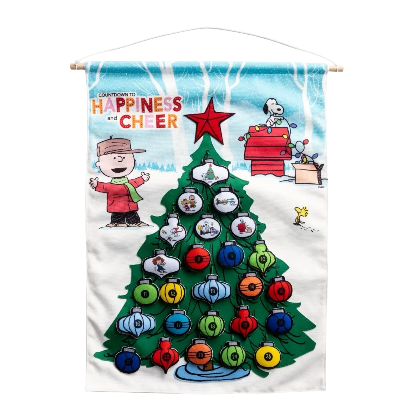 Peanuts Happiness and Cheer - Christmas Countdown | Kitchen + Metal