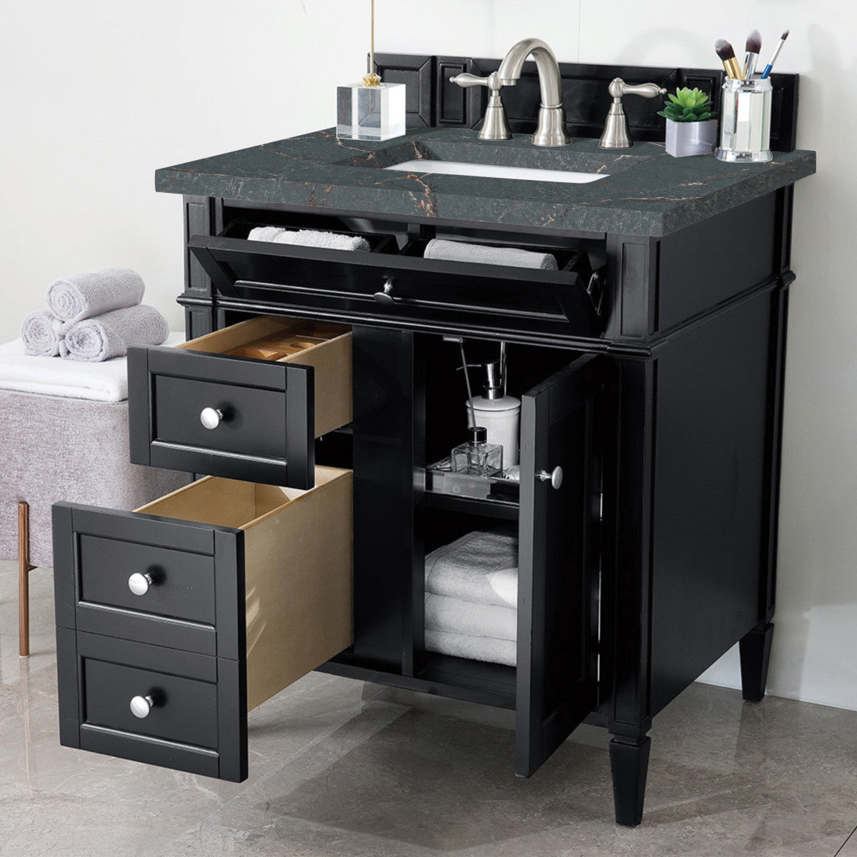 Brittany 30" Single Vanity Cabinet