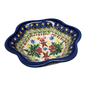Polish Pottery Ruffled Bowl - Polish Pottery - Gingerbread Delight