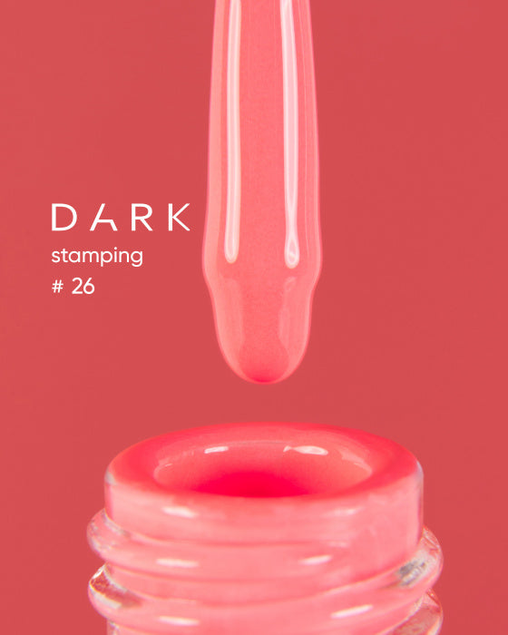 DARK STAMPING POLISH NEON CORRAL №26, 8 ML   Article : S026