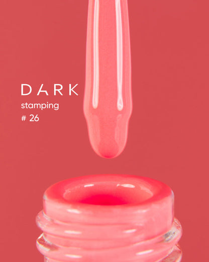 DARK STAMPING POLISH NEON CORRAL №26, 8 ML   Article : S026