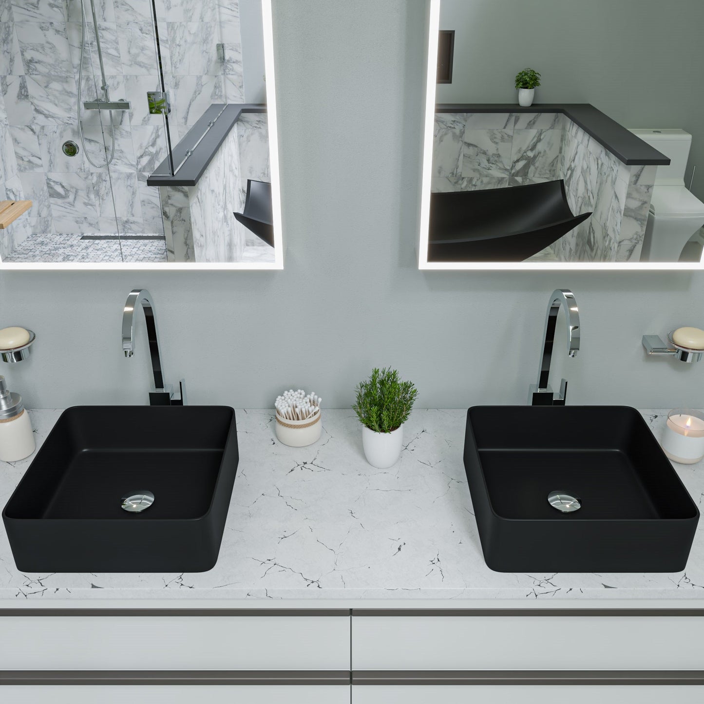 ALFI brand AB9515 6 Piece Bath Accessory Set