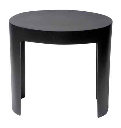 ALFI brand  ABST66BM Black Matte Solid Surface Resin Bathroom / Shower Stool