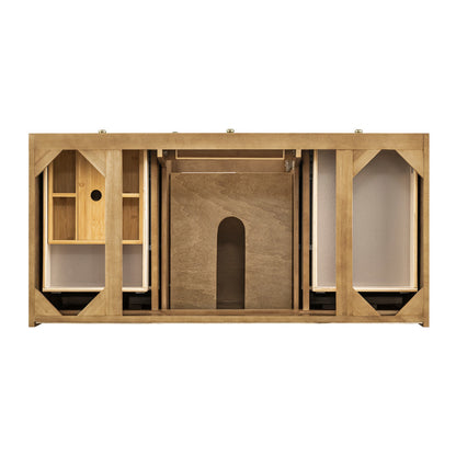 Laurent 48" Single Vanity Cabinet, Light Natural Oak