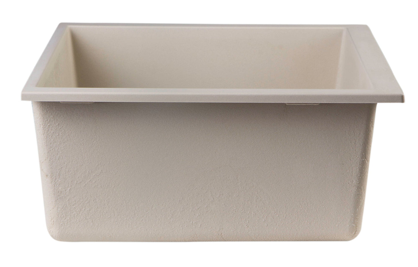 ALFI brand AB2420UM 24" Undermount Single Bowl Granite Composite Kitchen Sink